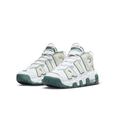 Air More Uptempo Białe | Vintage Green