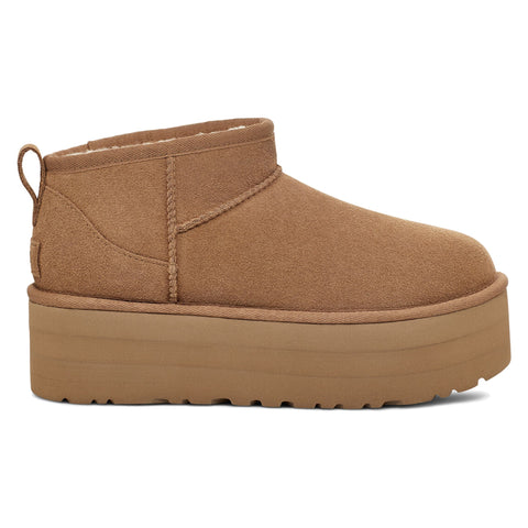 W CLASSIC ULTRA MINI PLATFORM Buty zimowe damskie brązowe