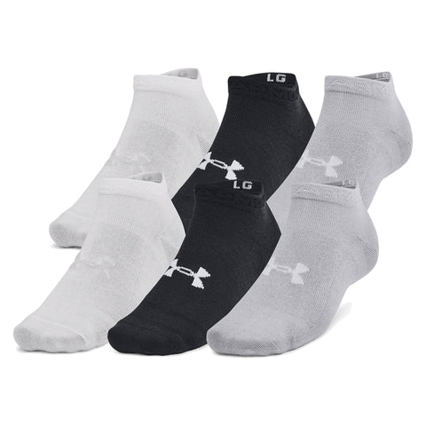 UA Essential Low 6-Pack Black | Halo Gray