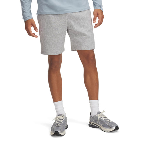UA Icon Fleece Short Mod Gray Light Heather