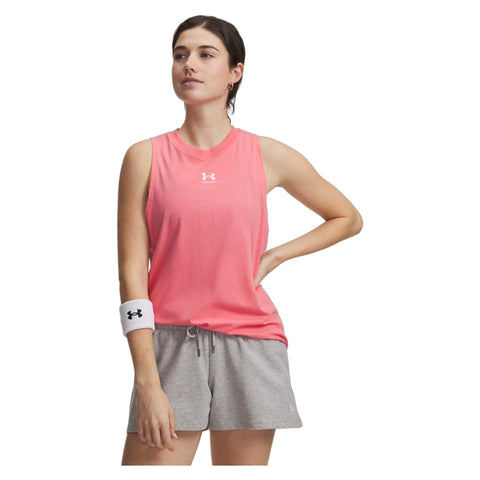 UA Rival Muscle Tank Bittersweet Pink
