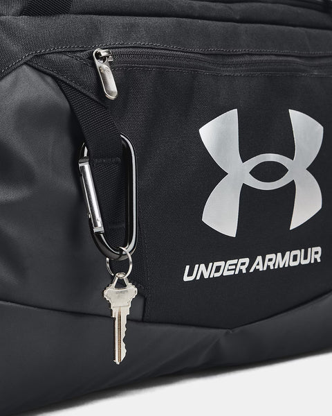 UA Undeniable 5.0 Duffle S Black | Metallic Silver