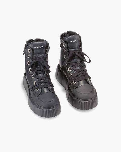 Inuikii Leather Matilda Black