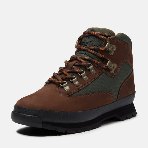Euro Hiker Mid Lace Boot Dark Brown