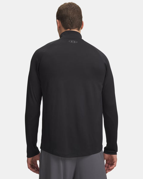 UA Tech 2.0 1/2 Zip Black | Charcoal