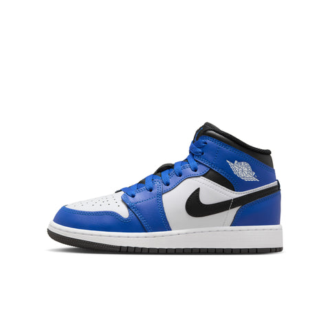 Air Jordan 1 Mid GS Game Royal | Black-White