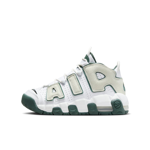 Air More Uptempo Białe | Vintage Green