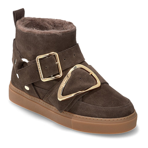 Classic Low Buckle Dark Brown
