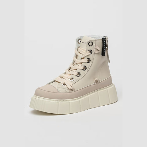 Leather Matilda White