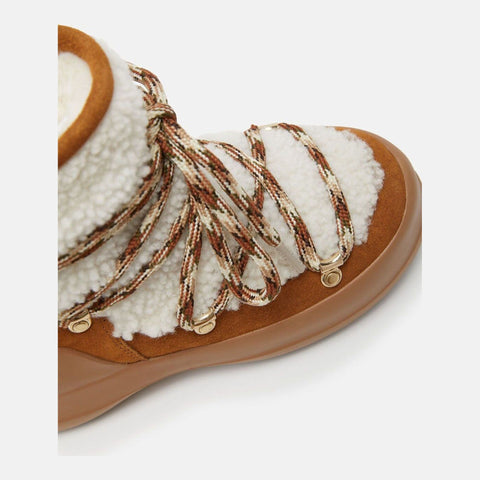 Luna Boot Shearling Whisky | Off White