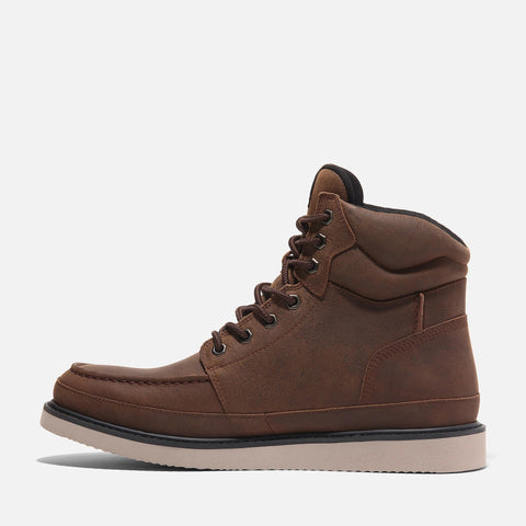 Newmarket Mid Lace Up Boot Dark Brown | Full Grain
