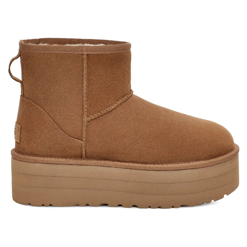 W CLASSIC MINI PLATFORM Buty zimowe damskie brązowe