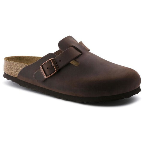 Boston Soft Footbed Oiled Leather Habana