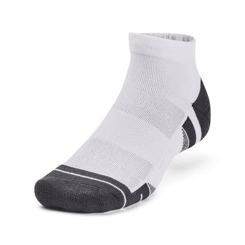UA Performance Tech 3PK Low White