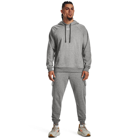 Rival Fleece Hoodie Grey | Castlerock Light Heather