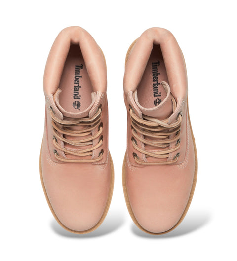 Premium 6-Inch Lace Boot Light Pink