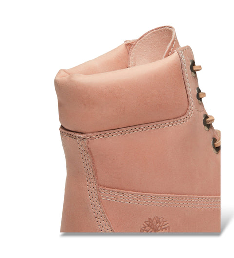 Premium 6-Inch Lace Boot Light Pink