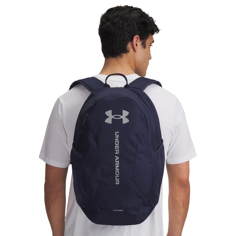 UA Hustle Lite Backpack Midnight Navy | Steel