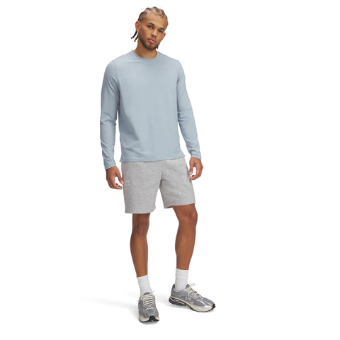 UA Icon Fleece Short  Mod Gray Light Heather