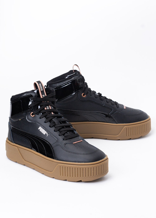 PUMA KARMEN REBELLE MID WTR 387624-01 - Sneakersy Damskie - Czarny