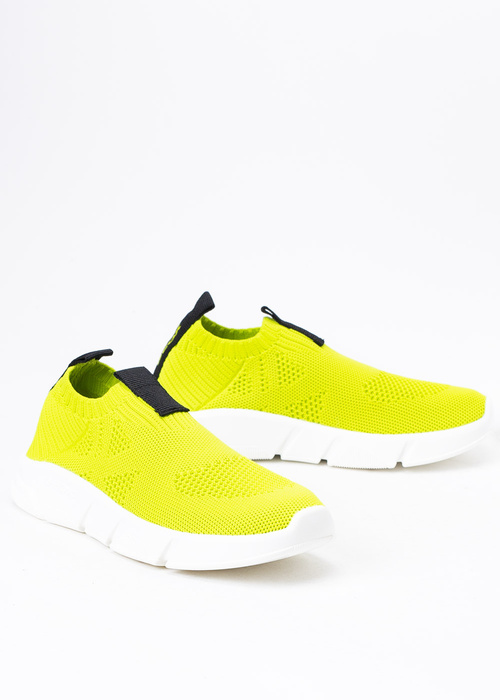 GEOX J ARIL BOY J02DMA-0006K-C3707 - Sneakersy Dziecięce - Żółty