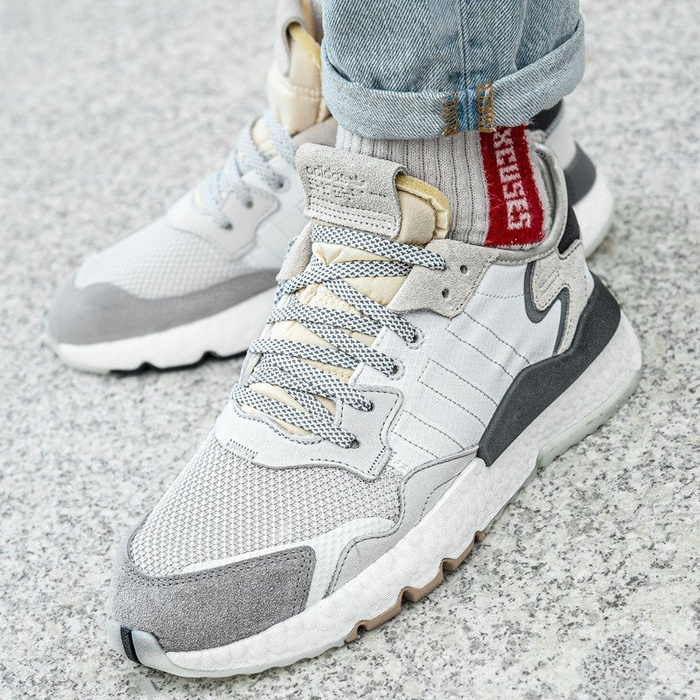 Buty sportowe męskie szare Adidas Nite Jogger CG5950