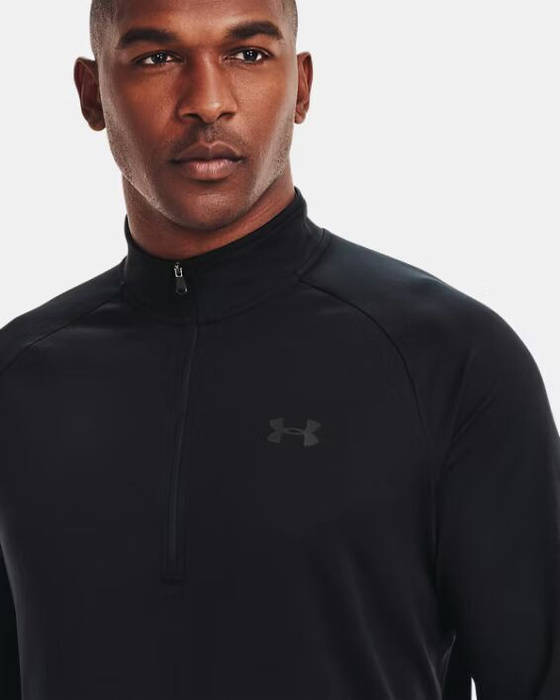 UNDER ARMOUR UA TECH 2.0 1/2 ZIP 1328495-001 - Bluza Męska - Czarny