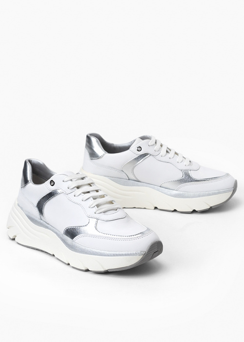 GEOX D DIAMANTA D35UFA-085BN-C0007 - Sneakersy Damskie - Biały