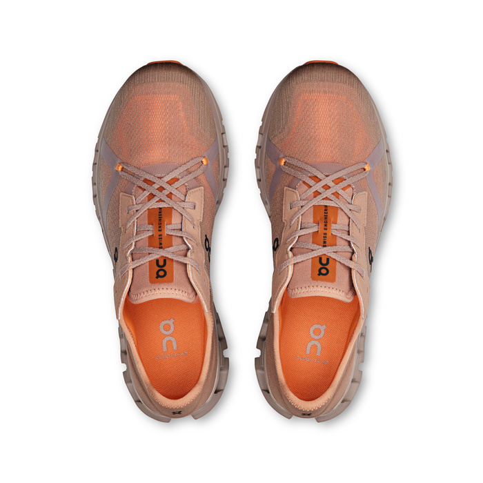 On Cloud X 4 AD Rosebrown | Tangerine Buty treningowe męskie