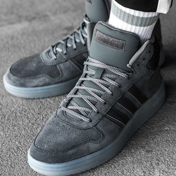 Buty zimowe męskie Adidas Hoops 2.0 Mid (B44635)
