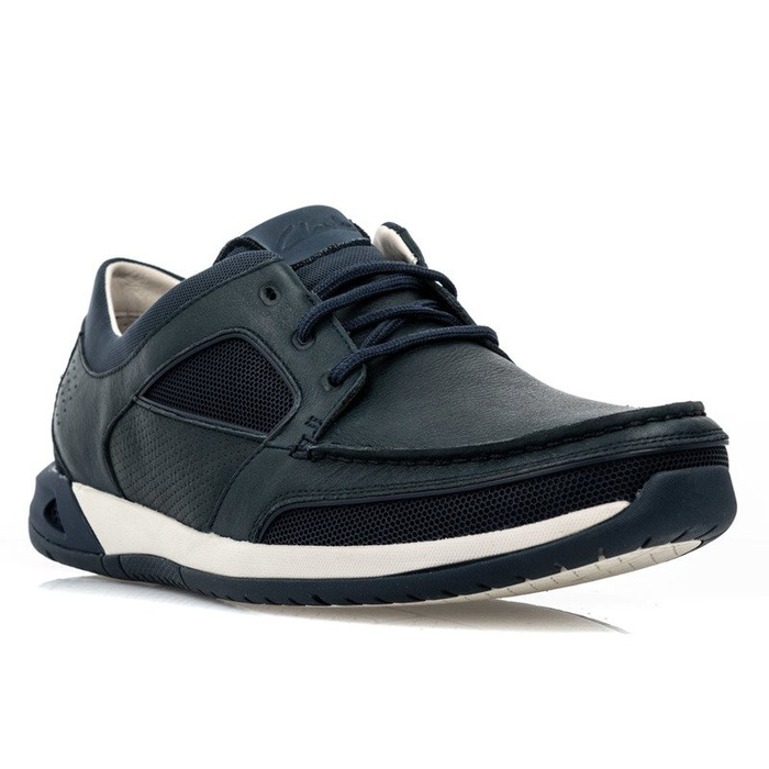 Buty sportowe męskie CLARKS Ormand Sail Navy (261252807)