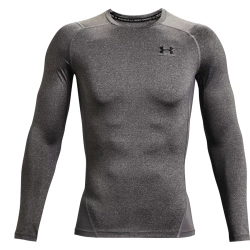 Koszulka męska treningowa szara Under Armour HeatGear Armour LongSleeve