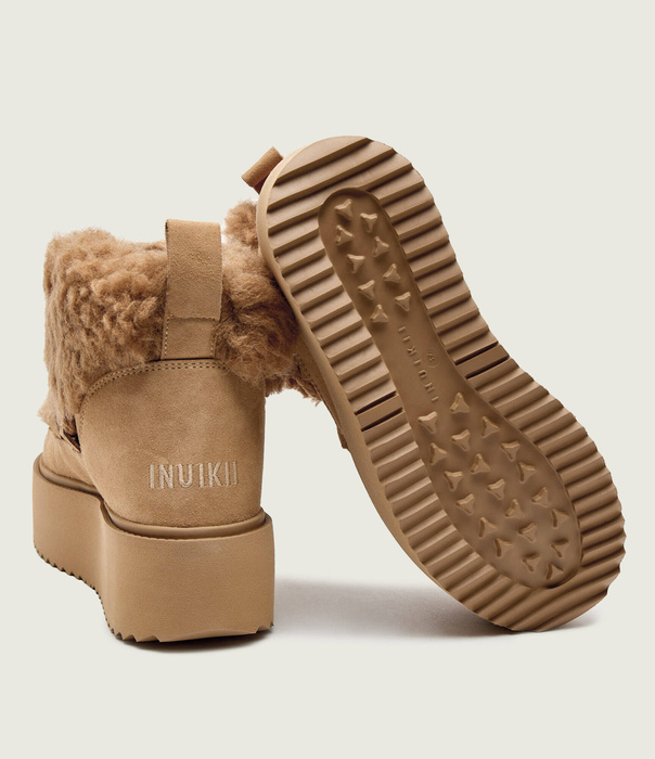 INUIKII TEDDY PLATFORM Śniegowce damskie
