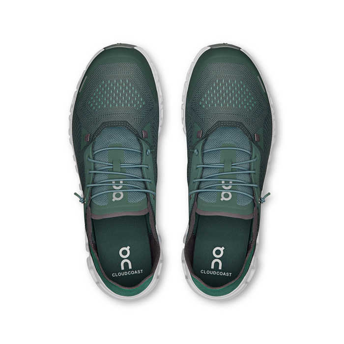 On Cloud 6 Coast Olive | White Sneakersy męskie