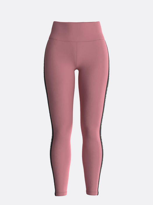 GUESS ALINE LEGGINGS 4/4 ECO J. STR V2YB14-KABR0-BLPN - Legginsy Damskie - Różowy