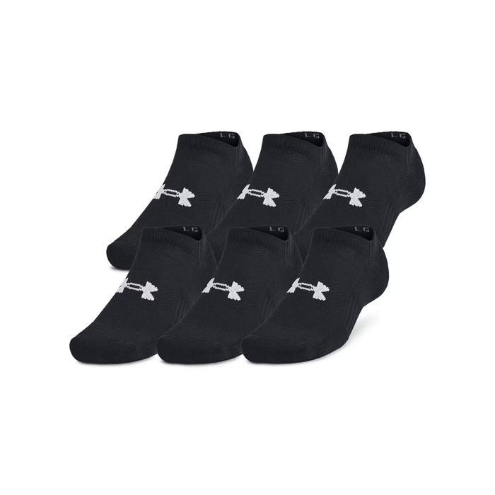 Under Armour UNISEX UA TC 3PK NO SHOW Skarpety uniseks