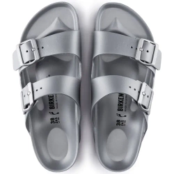 BIRKENSTOCK Arizona EVA Silver Klapki męskie