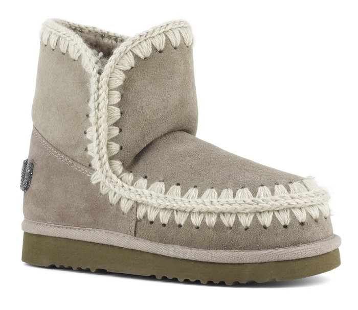 MOU ESKIMO 18 GLITTER LOGO Śniegowce damskie