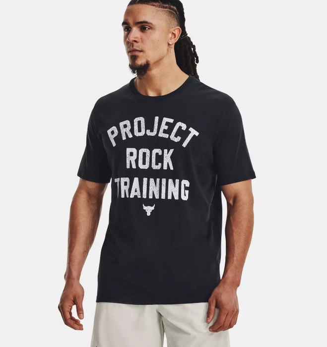 Koszulka męska treningowa UNDER ARMOUR UA PJT ROCK TRAINING SS