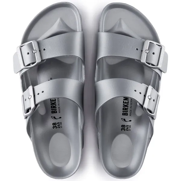 BIRKENSTOCK Arizona EVA Silver Klapki męskie