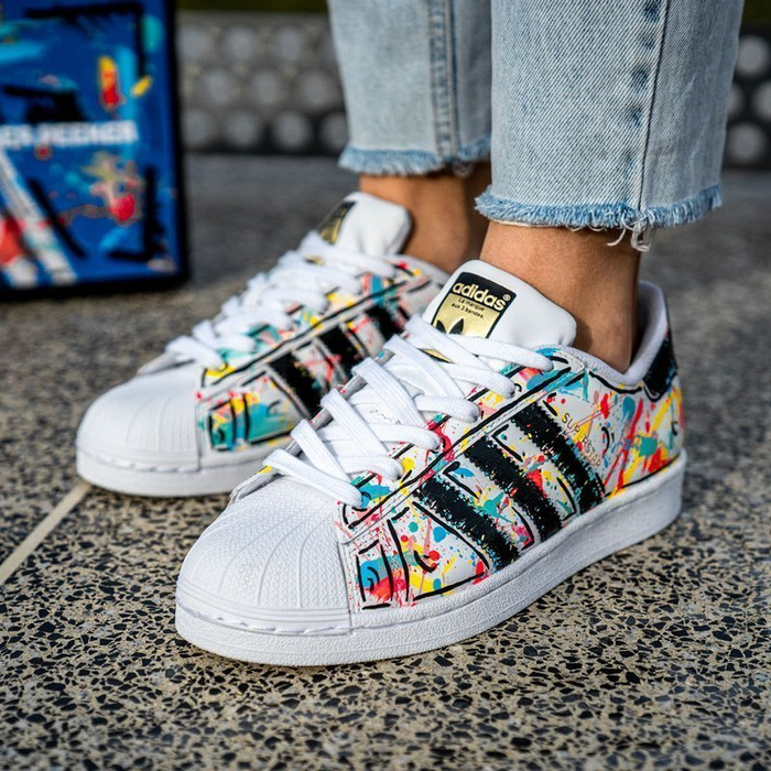 Adidas Superstar Originals "SCRATCH PAINTS"