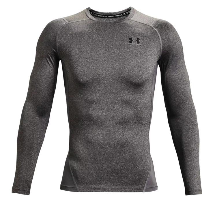 Koszulka męska treningowa szara Under Armour HeatGear Armour LongSleeve
