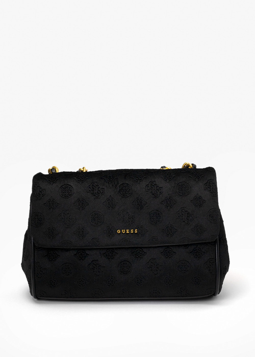 GUESS KIMI CONVERTIBLE XBODY FLAP HWCHSV-P1416-BLA - Torebka Damska - Czarny
