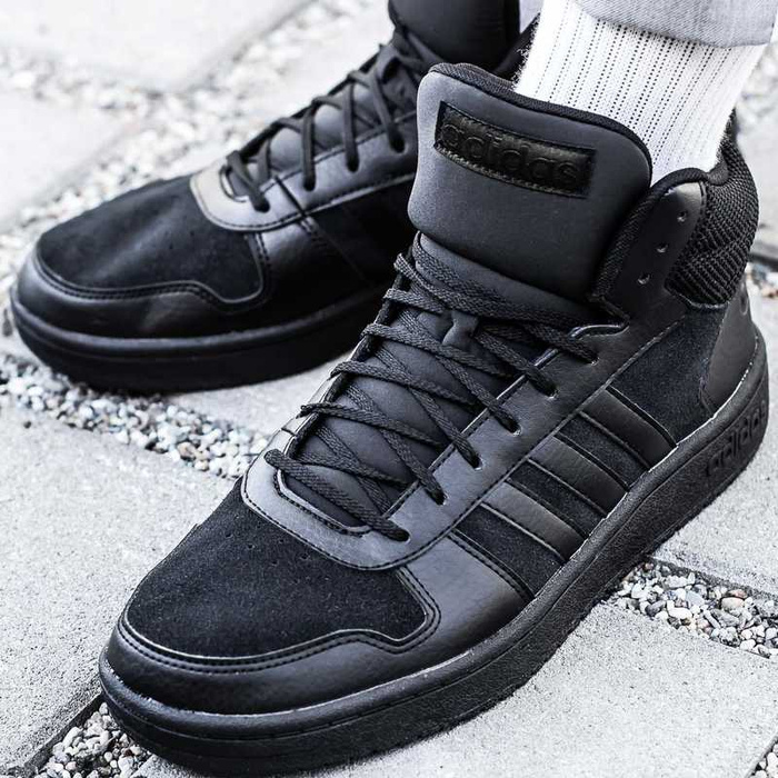 Buty zimowe męskie Adidas Hoops 2.0 Mid (B44649)