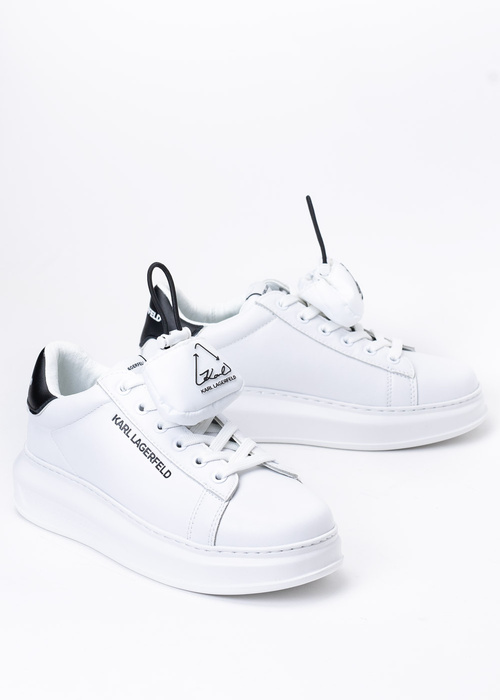 KARL LAGERFELD KAPRI ECO POUCH LO KL62526A-011 - Sneakersy Damskie - Biały