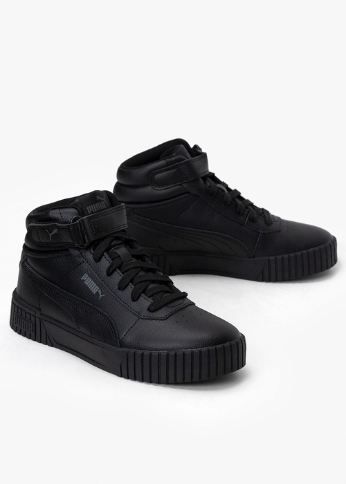 PUMA CARINA 2.0 MID JR 387376-01 - Sneakersy Damskie - Czarny