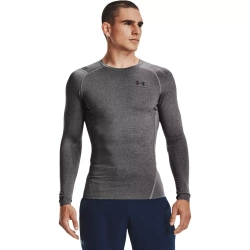 Koszulka męska treningowa szara Under Armour HeatGear Armour LongSleeve