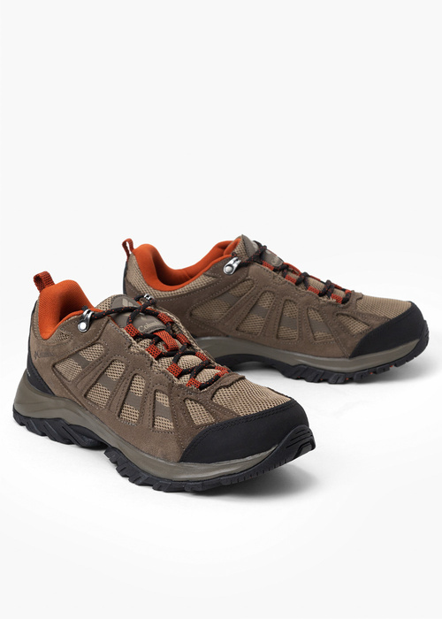 COLUMBIA REDMOND III WATERPROOF 1940591-227 - Obuwie trekkingowe Męskie - Brązowy