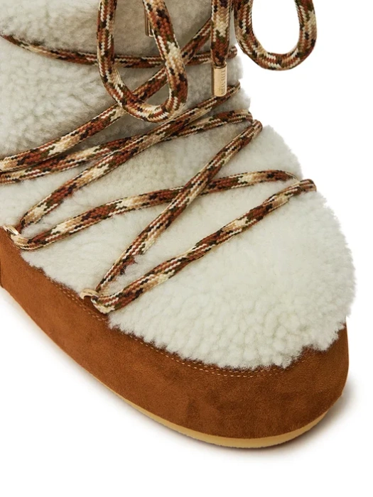 Moon Boot Icon Shearling New Śniegowce damskie