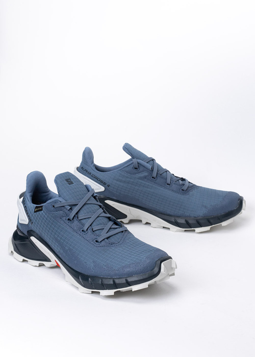 SALOMON ALPHACROSS 4 GTX L47116800 - Obuwie trekkingowe Damskie - Granatowy